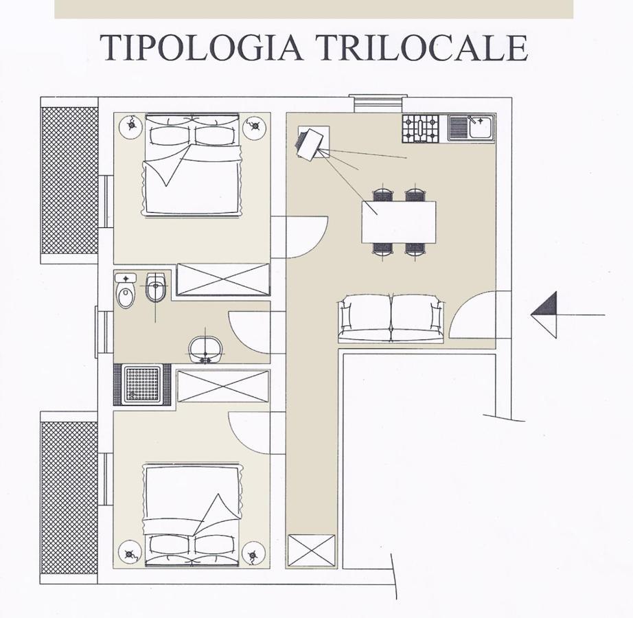 Residence Caterina Cattolica Ngoại thất bức ảnh